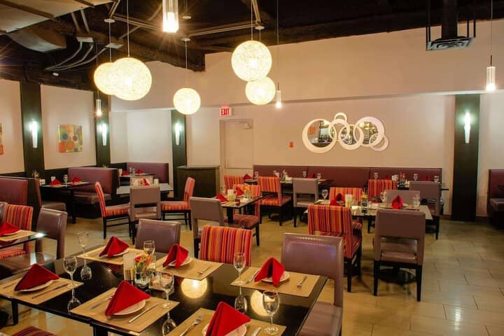 Breakfast area